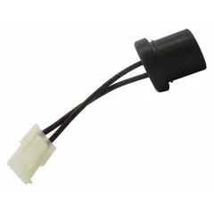 This photocell assembly is a replacement component for HVACR equipment, used to detect ambient light levels and control lighting or system operation. It is typically applied in commercial refrigeration, walk-in coolers, and industrial lighting systems to automate on/off cycles based on daylight, improving energy efficiency.