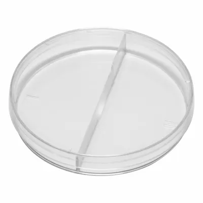 QORPAK Petri Dish: 99.82 mm Dia, 14.99 mm Overall Ht, No Surface Treatment - Petri Dishes
