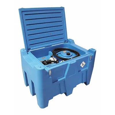 PIUSI Electric Drum Pump: 12 V DC, 1/10 hp HP, Nylon, 9 gpm Max. Flow Rate - Portable Tank DEF Dispensing Systems