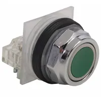 SCHNEIDER Push Button Operator: Non-Illuminated, Flush Profile, 30 mm, 1NC/1NO/1NO/1NC (MPN 9001KR1GH5Y238)