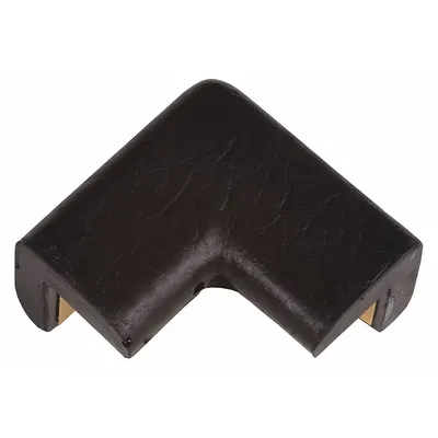 KNUFFI Radius Corner Guard: Polyurethane Foam, Round Shape, 5 in Overall Lg, 0.3 in Overall Thick - Corner Protectors