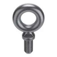 Machinery Eye Bolt: With Shoulder, Steel, Plain, M64x6.00 Thread Size, 127 mm Thread Lg