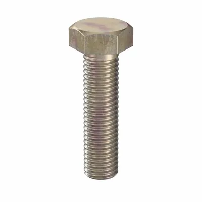 LINDSTROM Hex Head Cap Screw: Steel, Class 10.9, Zinc Yellow, M14, Metric, 55 mm lg - Class 10.9 Steel Hex Head Cap Screws