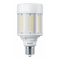Mogul screw base (EX39) LED lamp, 150 W, 4000K color temperature, 120-277V input. Shatter-resistant construction. Suitable for industrial high-bay fixtures and replacement of HID lamps.
