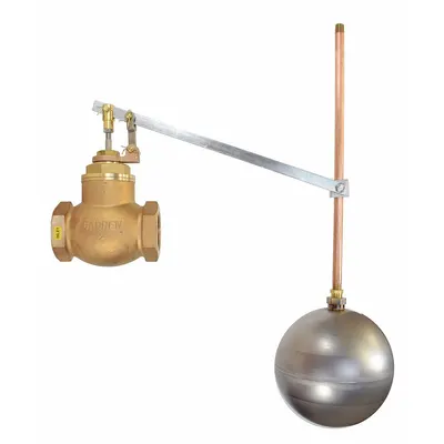 OEM Float Valve Assembly: For Water Media - General Service Float & Lever Valve Assemblies