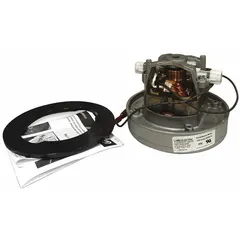 Motor assembly for PROTEAM vacuum cleaners. Restores suction power in commercial and industrial cleaning applications. Suitable for use in facilities maintenance, janitorial services, and light industrial environments.