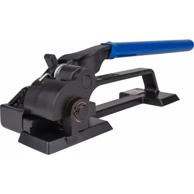 ENCORE PACKAGING Strapping Tensioner: 6 lb Tool Wt, Feedwheel Tool, Heavy Duty, Manual - Manual Tensioner Tools for Steel Strapping