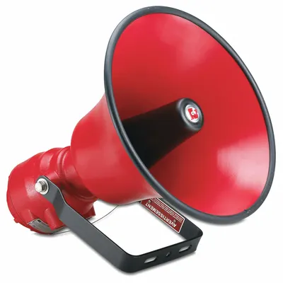 FEDERAL SIGNAL PA AM300X-R 1-Way Horn Speaker, 17 in H x 13 in W - Horn Speakers