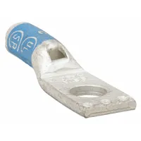Compression Lug: 1/4 in Stud Size, 6 AWG – 6 AWG For Wire Sizes, Stranded Wire Type, Std, Copper (MPN YA6CLBOX)