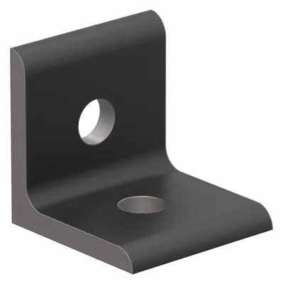 80/20 Inside Corner Bracket: Lite Inside-Corner Bracket, 10 Series, 1 in x 1 in x 1 in - Inside Corner Brackets