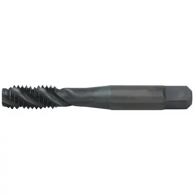WIDIA GTD Spiral Flute Tap: 1 1/2"-12 UNF, H5 / 3B, 5 Flute, Semi-Bottoming Chamfer (MPN VTSFT5121) - General Purpose Spiral-Flute Taps