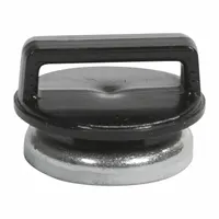 MAG DADDY Magnetic Cable Tie Mount: 0.75 in Slot Wd, 0.16 in Slot Ht, Black, 0.56 in Ht (MPN 62452-10)