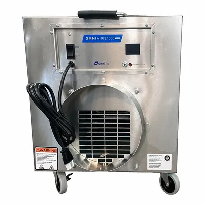OMNICLEAN Negative Air Machine: Aluminum - Lightweight Aluminum Negative Air Machines