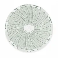 DICKSON Circular Paper Chart: Dickson, 0 to 60, C041, 4 in Circular Chart Dia, Dickson, 60 PK