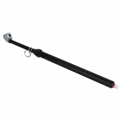 Aluminum-bodied pencil-style gauge for measuring tire pressure. Minimum operating pressure 10 psi with 2 psi increments. Suitable for routine pressure checks on vehicles and equipment.