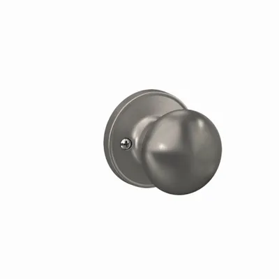 SCHLAGE RESIDENTIAL Stratus Passage Knob Lockset, Nickel, J10-STR-619 - Passage Knob Locksets
