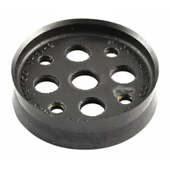 Rubber washer set for servicing SLOAN Crown Flushometers on water closets and urinals. Includes replacement washers to maintain proper sealing in commercial flush valve assemblies.