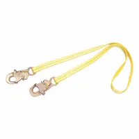 3M DBI-SALA Positioning Lanyard: Steel Snap Hook, Steel Snap Hook, 24 in Lg, 310 lb Capacity (MPN 1231102)