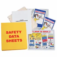 Binder: Material Safety Data Sheets, 1 1/2 in Binder Ring Size, 11 in Overall Ht, 2 in Overall Dp (MPN BR823A)
