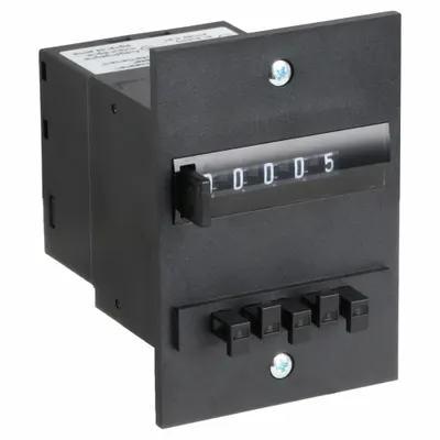 ARO 4-Digit Predetermining Pneumatic Counter, 600 Counts/min, 1/8 in Tube, Metal - Pneumatic Counters