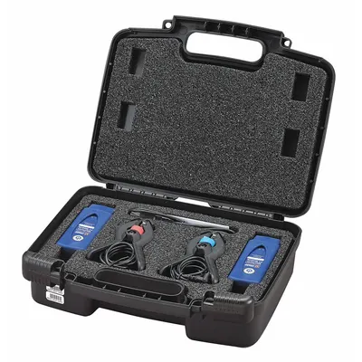 YELLOW JACKET Pressure/Temperature Gauge Kit: Pressure/Temp, Pressure/Temp - Wireless Refrigeration Diagnostic Kits