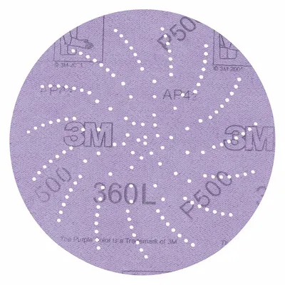 3M 360L Hook-and-Loop Sanding Disc - General Purpose Finishing Discs for All Surfaces