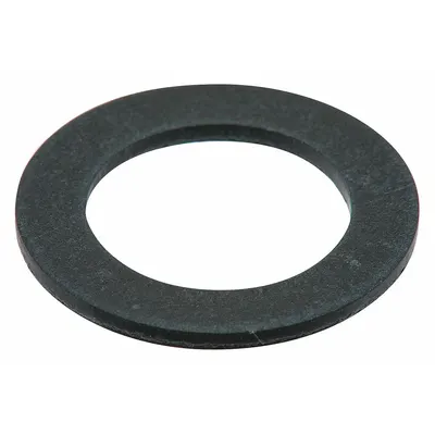 SUR-R Oil Drain Plug Gasket: Fiber, 18 mm Inside Dia, Black, 10 PK - Oil Drain Plug Gaskets