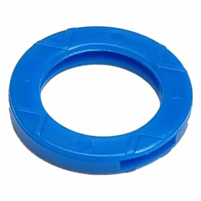 LUCKY LINE PRODUCTS Key Identifier, Blue, Vinyl, 1/8 in Overall Depth, 20 Pack - Key Caps & Identifiers