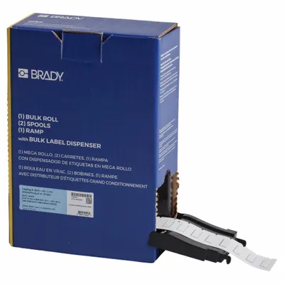 BRADY Precut Sleeve Label Roll - Brady Precut Sleeve Label Rolls