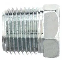 Hydraulic Hose Plug: Carbon Steel, 3/8 in Fitting Size, 8,000 psi Max. Working Pressure @ 70 F, NPTF (MPN 2082-6S)