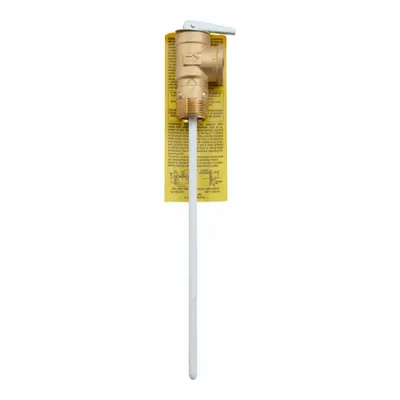 Watts Temperature and Pressure Relief Valve: MNPT x FNPT, 3/4 in x 3/4 in Connection Size - ASME Section IV Temperature & Pressure Relief Valves
