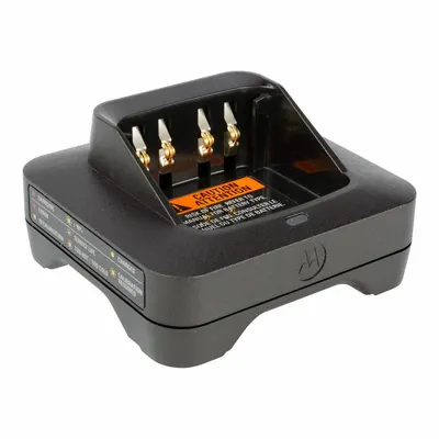 MOTOROLA Single Unit Charger: Fits Motorola, For APX, R7, XPR Series, 1 Radios Charged - Motorola-Compatible Chargers