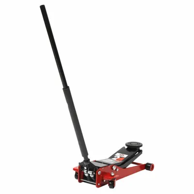 AMERICAN FORGE & FOUNDRY Auto Jacks: Steel, 2 ton Load Capacity, 2 3/4 in Min Lift - Trolley Floor Jacks