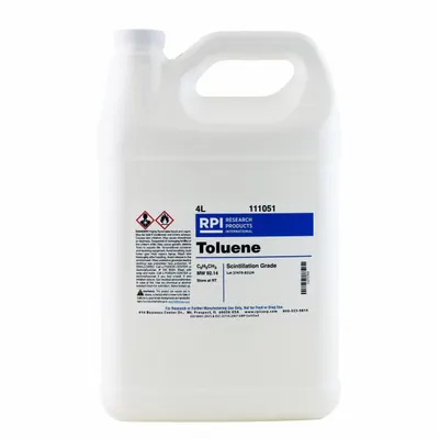 RPI Toluene (Scintillation Grade), 4 L, CAS 108-88-3 - Scintillation Cocktails