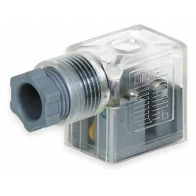 NUMATICS Solenoid Coil Connector: 220V AC, 180°F, Compatible Series Numatics, 230-367 220V - Numatics Mark 3 Electrical Connectors