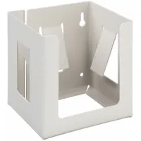 BOWMAN DISPENSERS Face Mask Dispenser: ABS Plastic, Beige, 7 1/8 in H x 6 3/4 in W x 5 3/4 in D (MPN FM300-0212)