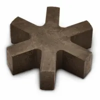 BOSTON GEAR Oil Resistant Spider Insert: FC30 Coupling Size, 3 in Outside Dia, Inch, 1.30 hp, Rubber (MPN XFCR30)