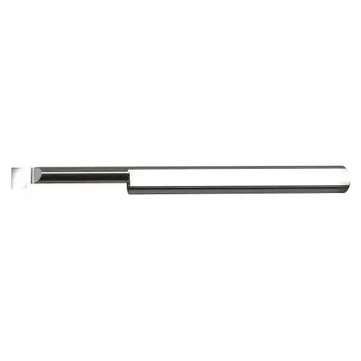MICRO 100 Boring Bar: Boring, 1/8 in Shank Dia., TiN, -0.0030 in Center to Cutting Tip - Machining
