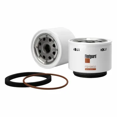 FLEETGUARD Automotive Fuel Filter: 9 7/8 in Overall Lg, 6 13/16 in Overall Ht - Spin-On Fuel Filters