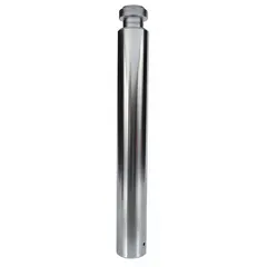 Steel replacement piston rod for Dayton pallet jacks. Used in the hydraulic lifting mechanism to raise and lower loads. Restores lifting function in compatible pallet jacks.