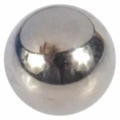 Steel ball replacement accessory for Dayton platform lift trucks. Compatible with models 2MPT2, 2MPT3, 2MPT4, 2MPT5, 2MPT6, 2MPT7, 2MPU5, 2MPU6, 2MPU7, 2MPU8, and 2MPU9. Constructed of steel for use in lift mechanisms.