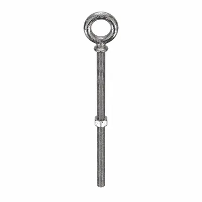 KEN FORGING Machinery Eye Bolt: With Shoulder, 316, Stainless Steel, Plain, 3/4"-10 Thread Size - Machinery Eye Bolts with Shoulder