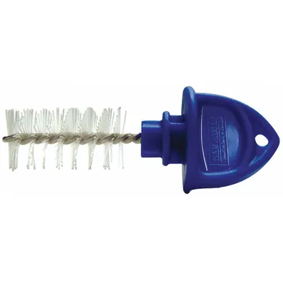 SAN JAMAR KLP250 Kleen Plug Bottle Stopper, Blue/White, Plastic - Bottle Stoppers