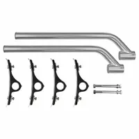 This stainless steel fender mounting kit is used to attach fender flares to vehicles, helping to protect bodywork from debris. Suitable for fleet and vehicle maintenance applications where corrosion-resistant fastening is required