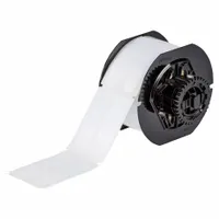 Flag Label: Rectangle, 3 in x 1 in, Polyester, White ( Gloss), 900 Labels Included (MPN B33-362-483)