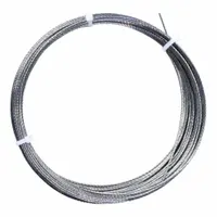 APPROVED VENDOR Wire Rope: Stainless Steel, 1 x 19, 940 lb Working Load Limit, 25 ft Overall Lg