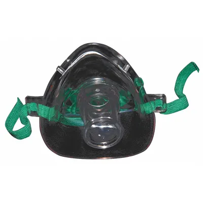MEDSOURCE Aerosol Mask: 6 lpm Flow Rate - Max, 4 lpm Flow Rate - Min, PVC - Aerosol Masks