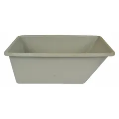 Plastic tray replacement part for Dayton brand material handling equipment. Designed to fit model 4ZJ27A. Used for organizing and transporting parts in industrial and warehouse settings.