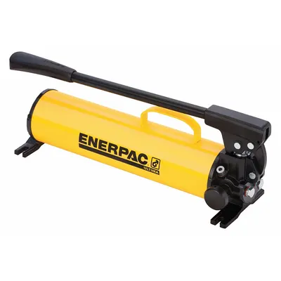 ENERPAC Hydraulic Hand Pump: 2 Stages, Single Acting, 500 psi Max. Pressure 1st Stage - Hand Pumps for Hydraulic Fluids