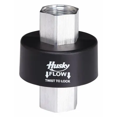 HUSKY Breakaway: Breakaway, Reconnectable, 3/4 in FNPT Inlet, 3/4 in FNPT Discharge - Breakaway Connectors for Fuel